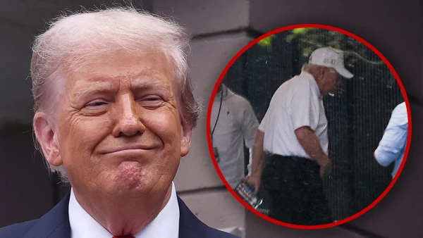 Trump Spotted Golfing on Easter, Dispelling Online Health Rumors